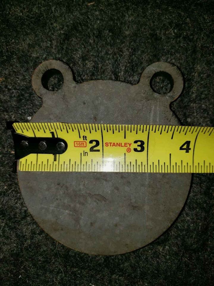 3/8" AR500 4 - PIECE GONG SET