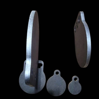 3/8 AR500 STEEL GONG SET 6 PIECE