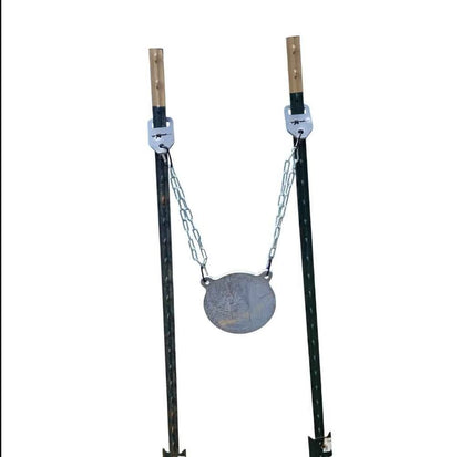 T-post AR500 target hangers (pair)